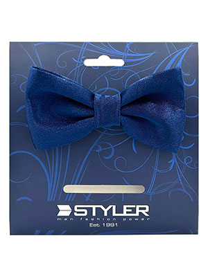  dark blue satin bow tie  - 10253 - € 6.20