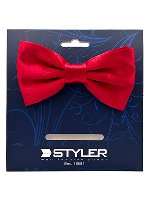  satin bow tie in red  - 10255 - € 6.20