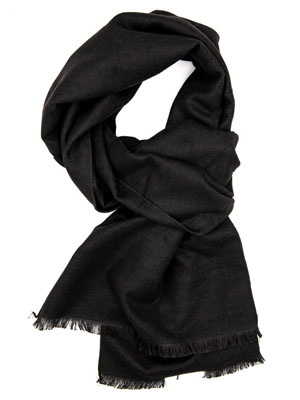  classic scarf in black  - 10304 - € 15.70