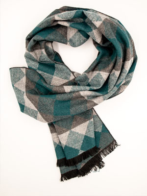  elegant wool scarf squares  - 10364 - € 15.70