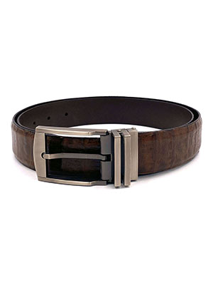  leather belt in brown  - 10412 - € 24.70