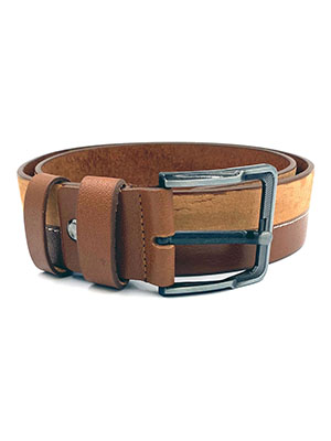  wide belt in light and dark brown  - 10416 - € 21.40