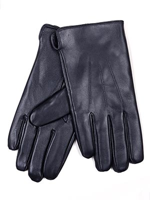  leather gloves with decorative stitchin - 10572 - € 24.70