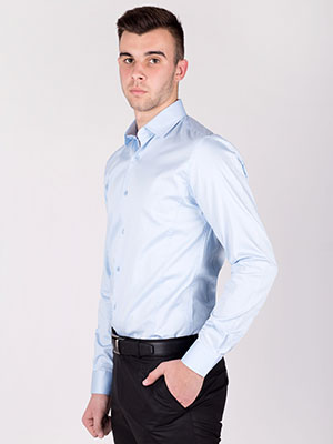  classic light blue shirt  - 21359 - € 34.90