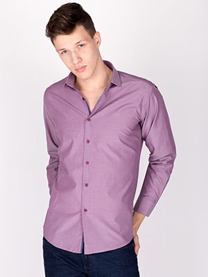  shirt in purple with fine stripes  - 21429 € 27.00 img2