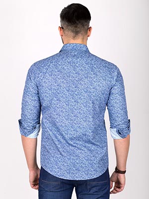  shirt with blue circle print  - 21430 € 34.90 img4