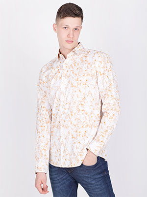  white shirt with yellowgreen flowers  - 21468 € 27.00 img4