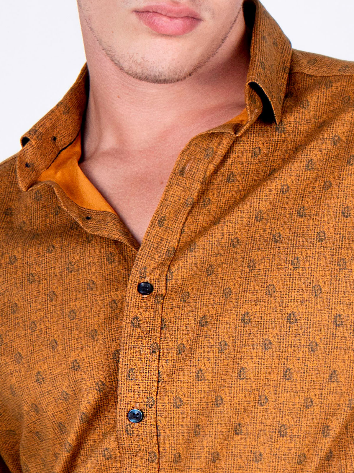  mustard shirt with blue shapes  - 21475 € 34.90 img4