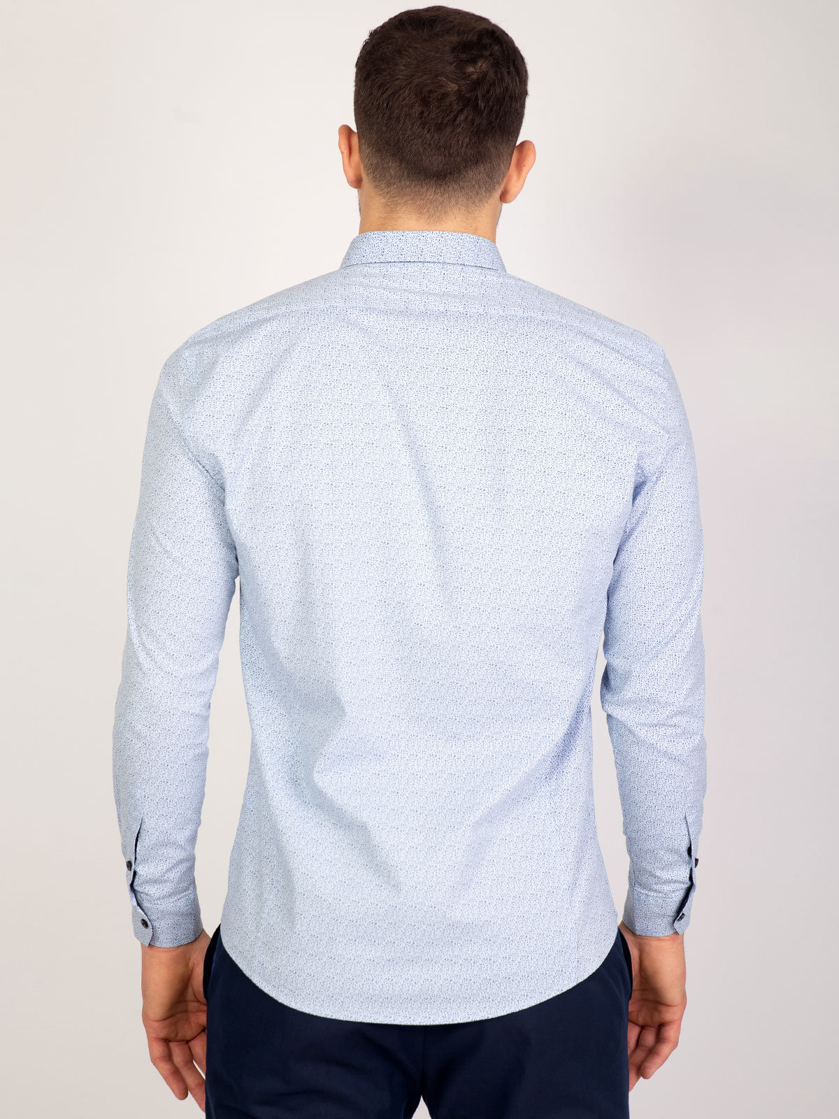  light blue shirt with small dots  - 21483 € 34.90 img2