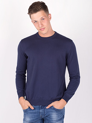  cotton sweater with embroidered logo  - 35279 - € 29.20