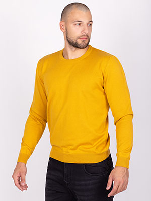 Пуловер в цвят горчица - 35302 - 55.00 лв.