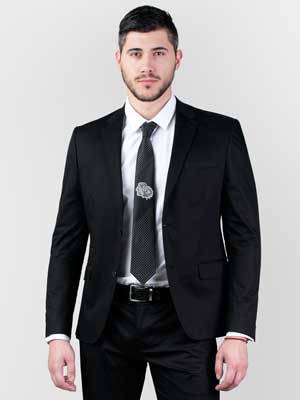  elegant men's cotton jacket with elasta - 61011 - € 44.40
