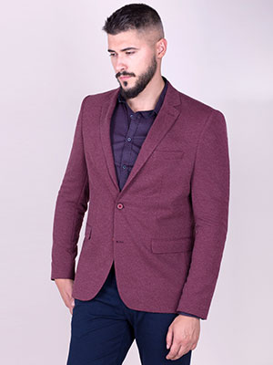  jacket with armrests in raspberry color - 61073 € 77.60 img3