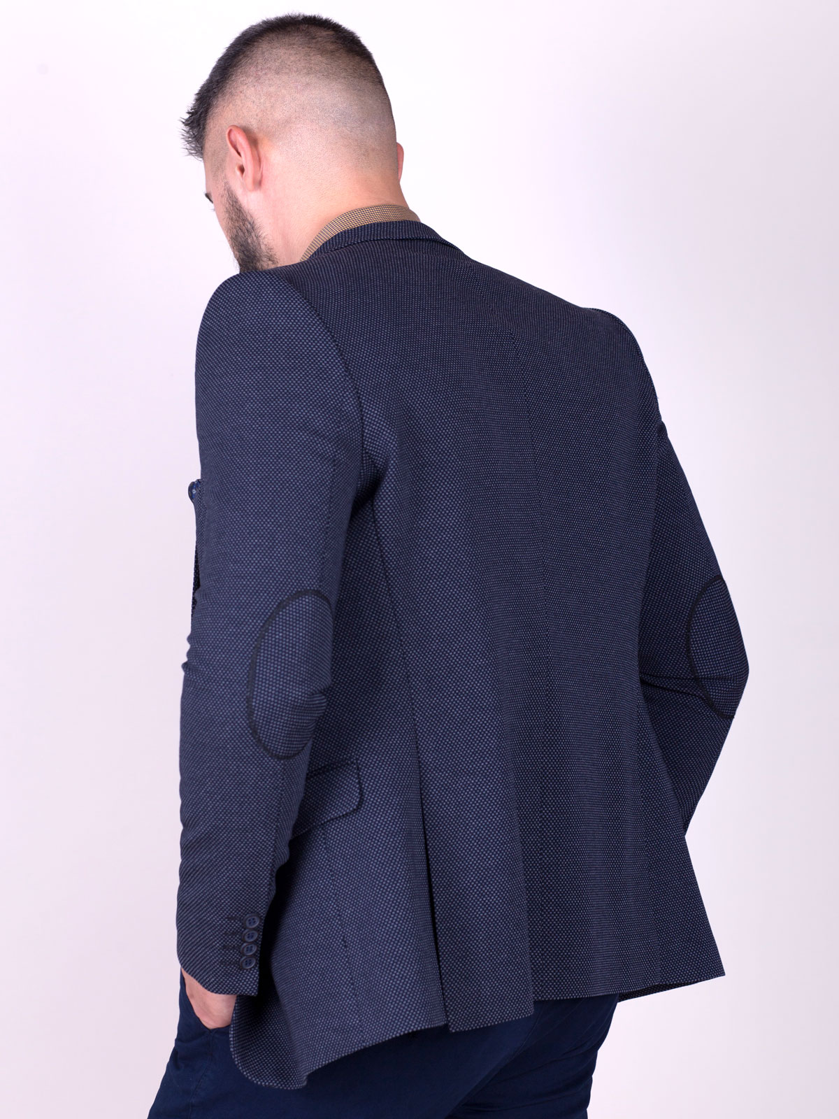  navy blue peppet jacket with armrests  - 61074 € 77.60 img3