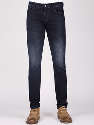  jeans in indigo blue with light jars  - 62130 - € 52.90