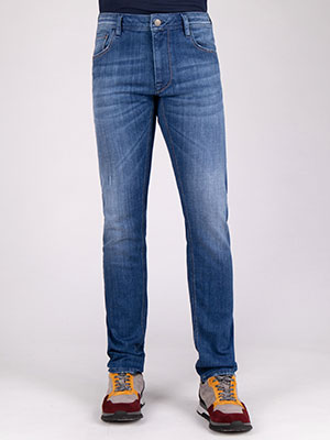  medium blue jeans with torn effect  - 62145 - € 36.00