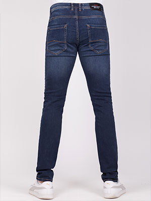 mid blue jeans with trit effect - 62156 € 78.20 img3