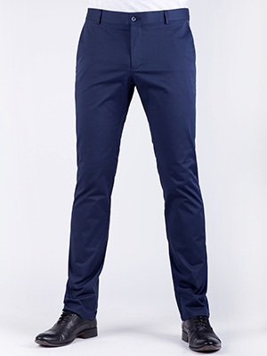 Blue sporty elegant trousers - 63146 - € 16.30