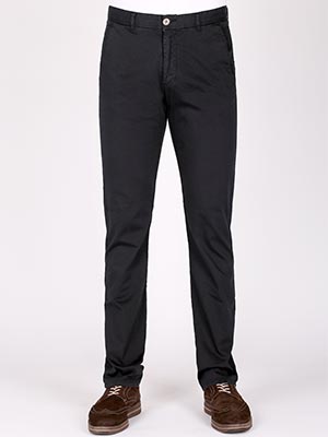 Памучен панталон в черен цвят - 63178 - 34.00 лв.