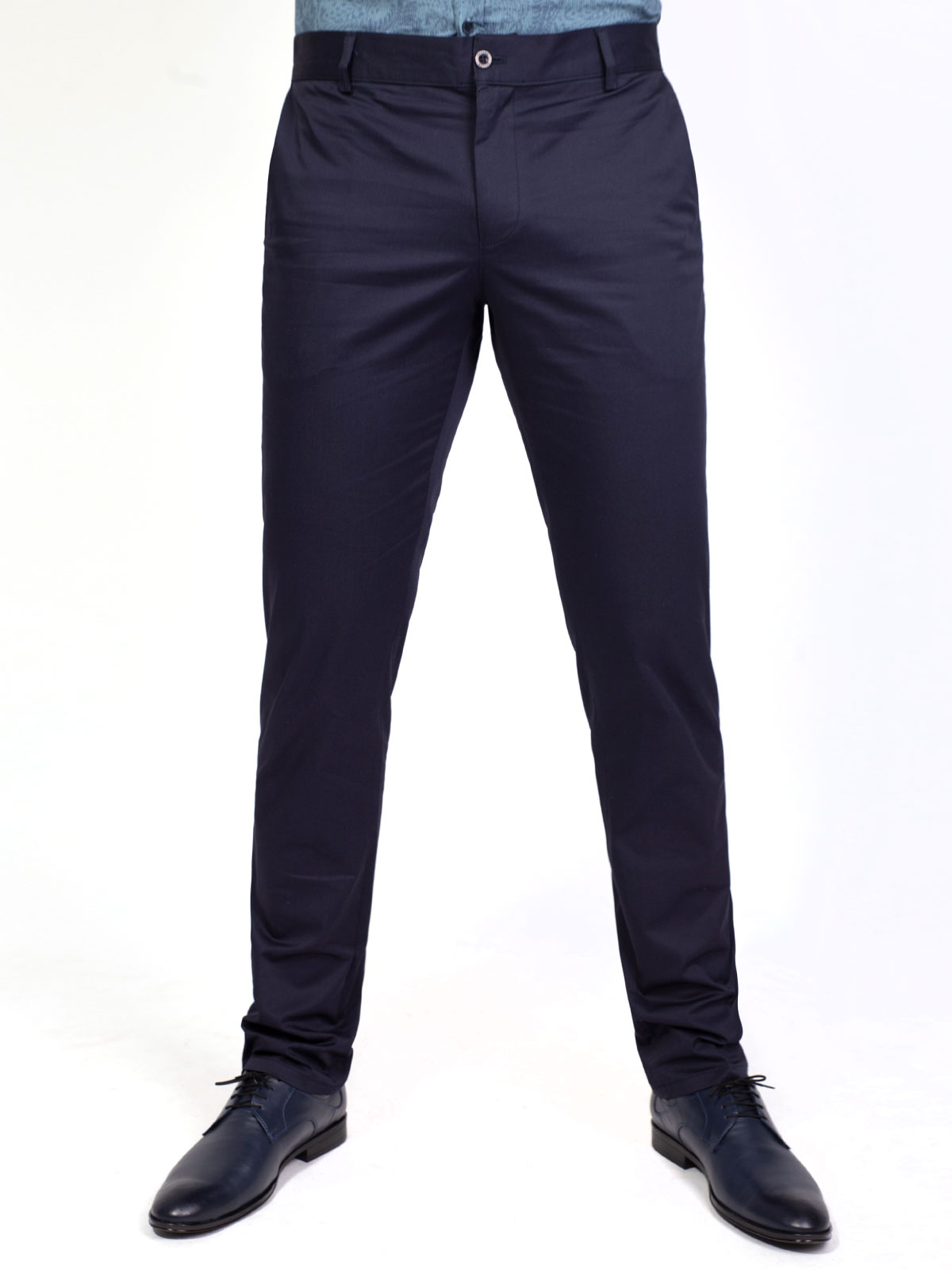  fitted navy blue sporty elegant pants  - 63189 € 44.40 img1