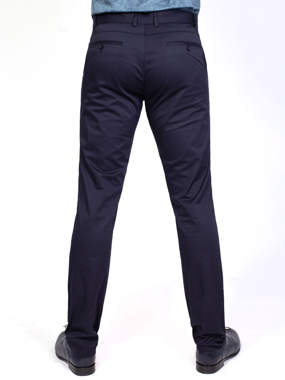  fitted navy blue sporty elegant pants  - 63189 € 44.40 img2