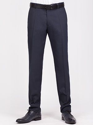 item: σκούρο μπλε κομψό παντελόνι  - 63251 - € 50.00