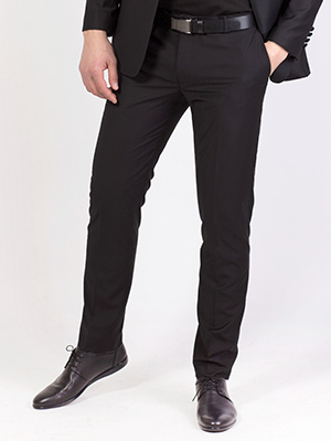item: κομψό κλασικό παντελόνι σε μαύρο  - 63301 - 52.90