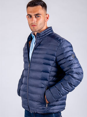  short quilted jacket in blue  - 65099 - € 70.90