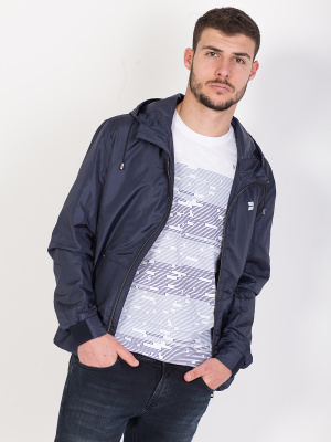  sports men's jacket with hood blue  - 66024 - € 55.70