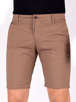  structured camel shorts  - 67040 - € 14.10