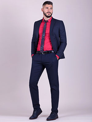 item: κομψό φίνο καρό κοστούμι  - 68035 - € 111.30