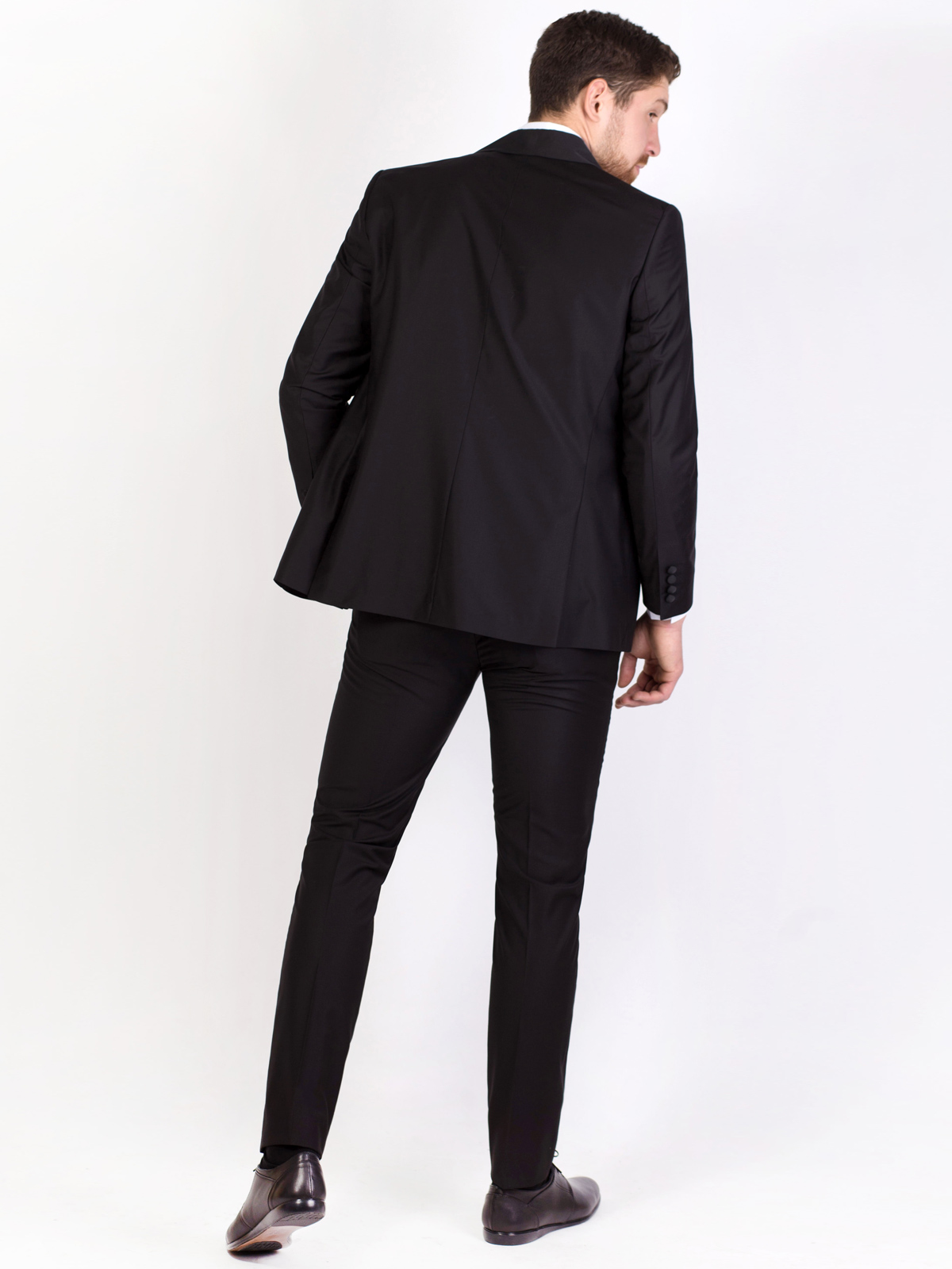  black suit with a satin collar scarf  - 68050 € 191.80 img4