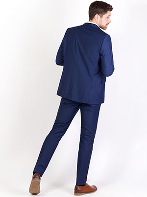  classic suit in blue denim for three ho - 68053 € 185.60 img4