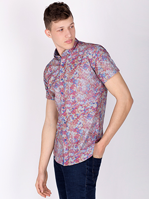  multicolor shirt with short sleeves  - 80192 - € 25.90