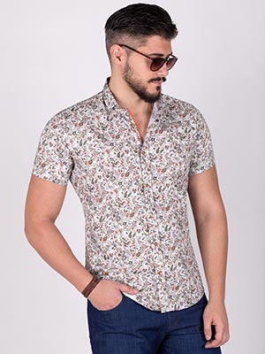 Мъжки ризи с къс ръкав-80194