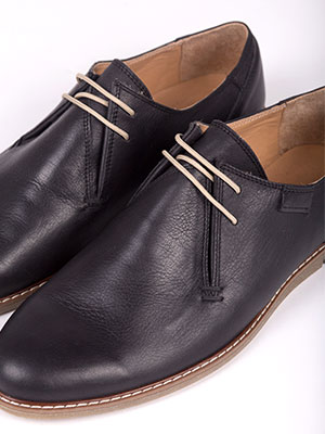 Мъжки черни обувки - 81039 - 99.00 лв.