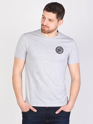 Light gray cotton tshirt - 96383 - € 23.60
